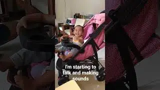 I like to make inaudible sounds🥳 #cutebaby