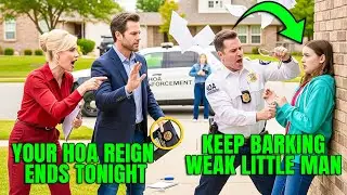 HOA Slammed My 12-Year-Old Daughter Against a Wall—Didn’t Know I’m the Judge Signing Their Warrants