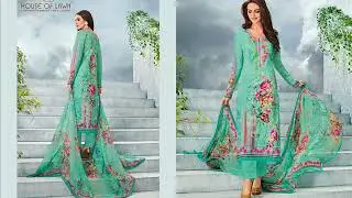 MUSLIN VOL 11 HOUSE OF LAWN COTTON COLLECTION BY MANTRA FASHION