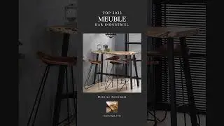 Meuble Bar Industriel 🪑🕰️