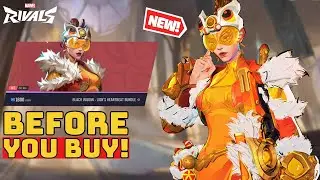 BLACK WIDOW LIONS HEARTBEAT SKIN SHOWCASE | Before You Buy - Marvel Rivals