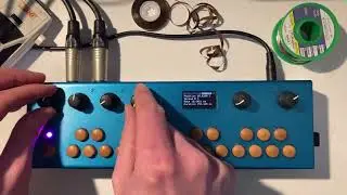 GrainFreeze - A granular Organelle patch (instructional video) using Pure Data