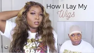 How I Lay My Wig ||For Beginners