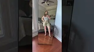 Wearing my favorite midsize summer shorts&mdash;lightweight, breathable, and made from soft cotton so