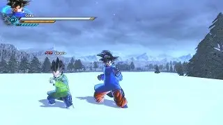 DragonBall Xenoverse 2 Goku and Vegeta Snowsuit's