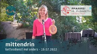 mittendrin am 16. Juli 2022 | Predigt & Abschied von Dominique Haas