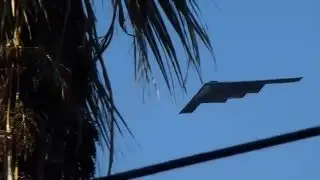 B2 Bomber Spirit Rose Parade 2016 over Monrovia