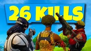 FORTNITE - 26 УБИЙСТВ КОРОЛЕВСКОЙ БИТВЫ