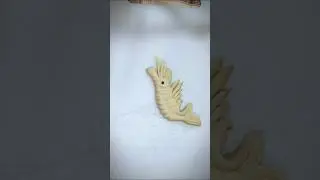 A beautiful shrimp fish 🐟🐟 #cooking #food #trending#Satisfying #Cake #Decorating
