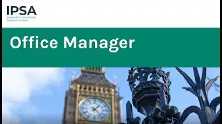 IPSA Office Manager