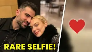 Lindsay Lohan&rsquo;s Rare Selfie With Husband Bader Shammas Has Fans Talking!