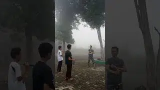 teknik dasar duoble stik, main dalam kabut kerinduan #shorts