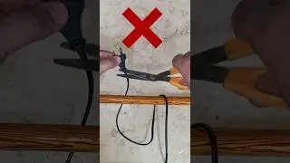 Simple Way to Untie a Wire - Free Trapped Electrical Plug - Stuck electric plug  #اصنعها_بنفسك #diy