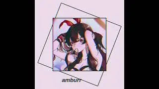 SIMP FOR AMBER | Genshin Impact Amber edit | aesthetic edit | alight motion