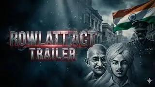 ROWLATT ACT 🔥 जब कानून बना हथियार | Dark History Trailer 🇮🇳