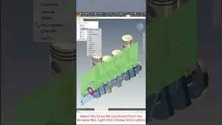 #fourcylinderengine assembly #animation by #driveconstrain #autodesinventorshorts | #youtubeshorts