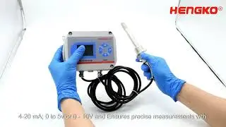 200&deg; High Temperature Humidity Transmitter H808 Split Probe Launched