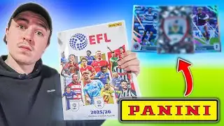 EFL Panini Stickers Starter Pack Opening - Who Will I Get?