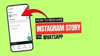 Как опубликовать историю из Instagram в WhatsApp?