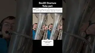 DevilO Overture tuba part #tuba #composition #band