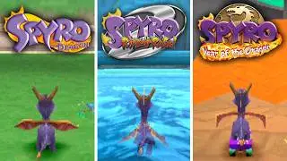 Vergleich der urspr&uuml;nglichen Spyro-Trilogie