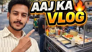 Aaj ka full day vlog 😄Bike ride ke saath Franky banaya, cart setup kiya aur daily routine share kiya