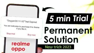 5 Minutes trial error fixed in all Realme & Oppo Devices 😱 themes-2023