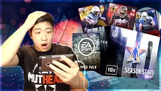 SEASON STARS BUNDLE OPENING!! Madden Mobile 17