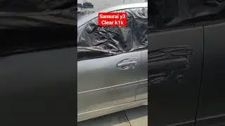 nekat cat mobil sendiri pakai cat semprot samurai