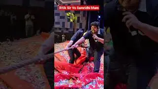 Ritik Sir Vs Samridhi Mam Mam Competition 🔥 #physicswallah #ritiksir #samridhimam