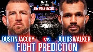 Dustin Jacoby vs Julius Walker UFC Prediction &ndash; Can Julius Walker Upset the Veteran?