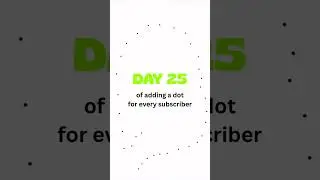 #day25 of adding dot for every #subscriber #challenge #conceptualart #dotart #drawing #vanlife #bus