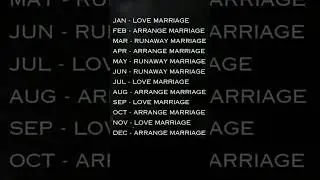 Wedding Bells by Birth Month !!!!✨🍂