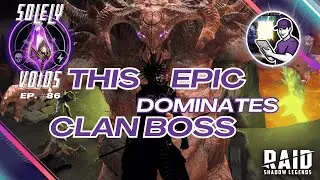 This EPIC took my UNM CLAN BOSS team from a 4 to a 2 KEY! Raid Shadow Legends | Solely Voids FTP(86)