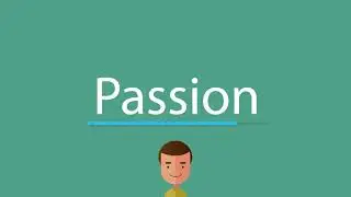 How to pronounce Passion