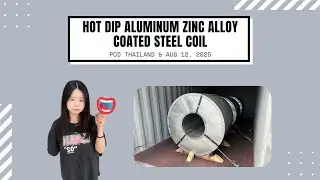 DX51D+AZ120 Hot Dip Aluminum Zinc Alloy Coated Steel Coils (GL) to Thailand
