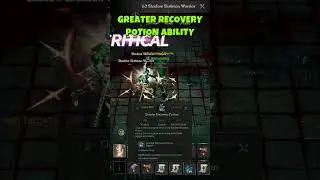 LORDNINE : GREATER RECOVERY POTION ABILITY IS BETTER ? #lordnine #bow #bowmastery #playtoearn