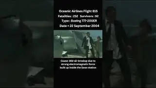 Oceanic Flight 815 #animation #aviation #planecrash #rip #shorts