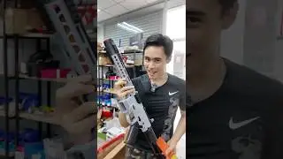 Zius BK1S Лучший бластер AEG NERF для ближнего боя #шорты #nerfwar