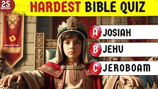 99% христиан НЕ ПРОХВАТЫВАЮТ этот тест по Ветхому Завету! | Вкладки с викторинами по Библии