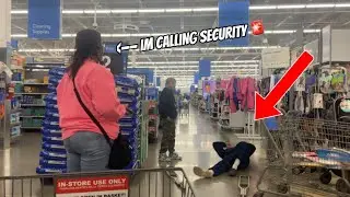 CRUTCH FALLING PRANK !!!