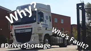 HGV Driver Shortage? What MUST change! #drivershortage #hgvwages  Driver Shortage uk