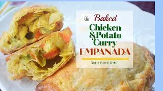 Chicken Potato Curry Empanada (#158)