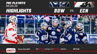 DEL2 Game Highlights Pre-Playoffs Spiel 3: Blue Devils Weiden vs. EC Bad Nauheim