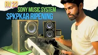 Sony music system spkpkar repair RV 22  2600w spkpkar 120w ￼