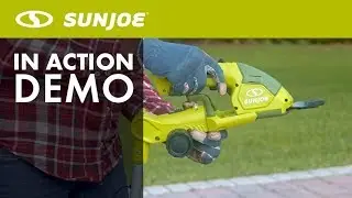 HJ605CC - Sun Joe 2-in-1 7.2 Volt Cordless Telescoping Grass Trimmer - Live Demo