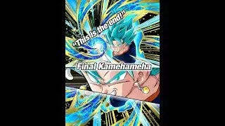 DBZ Dokkan Battle | Strength Beyond Gods - Super Saiyan God SS Vegito (Super Attack)