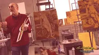 Thomas Garner Class Demo 2- Classical oil painting in the style of venetian masters