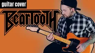 🐻 Beartooth - You Never Know GUITAR COVER (2020) Harley Benton TE-52 guitar Left handed