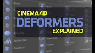 Cinema 4d DEFORMERS - Cinema 4d Basics
